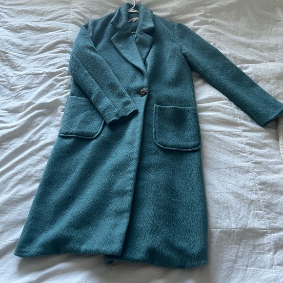 Knee length pea coat jacket - Picture 3 of 3